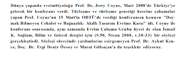 JERRY COYNE RÖPORTAJ