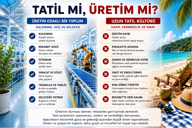 TATİL VE ÜRETİM